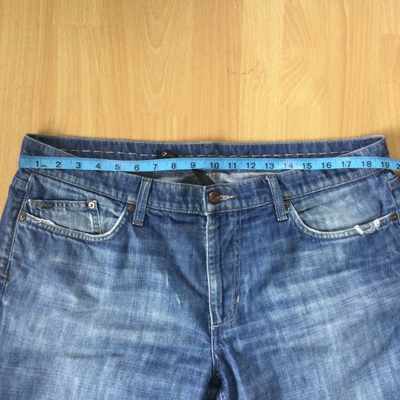 Joe's Jean Shorts Men's Cut Offs 38 Fading Distressed Jorts - Picture 3 of 7